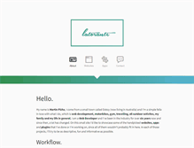 Tablet Screenshot of latorante.name